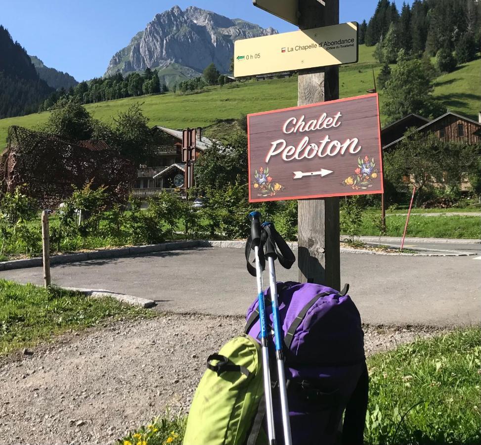 Abondance Chalet Peloton المظهر الخارجي الصورة